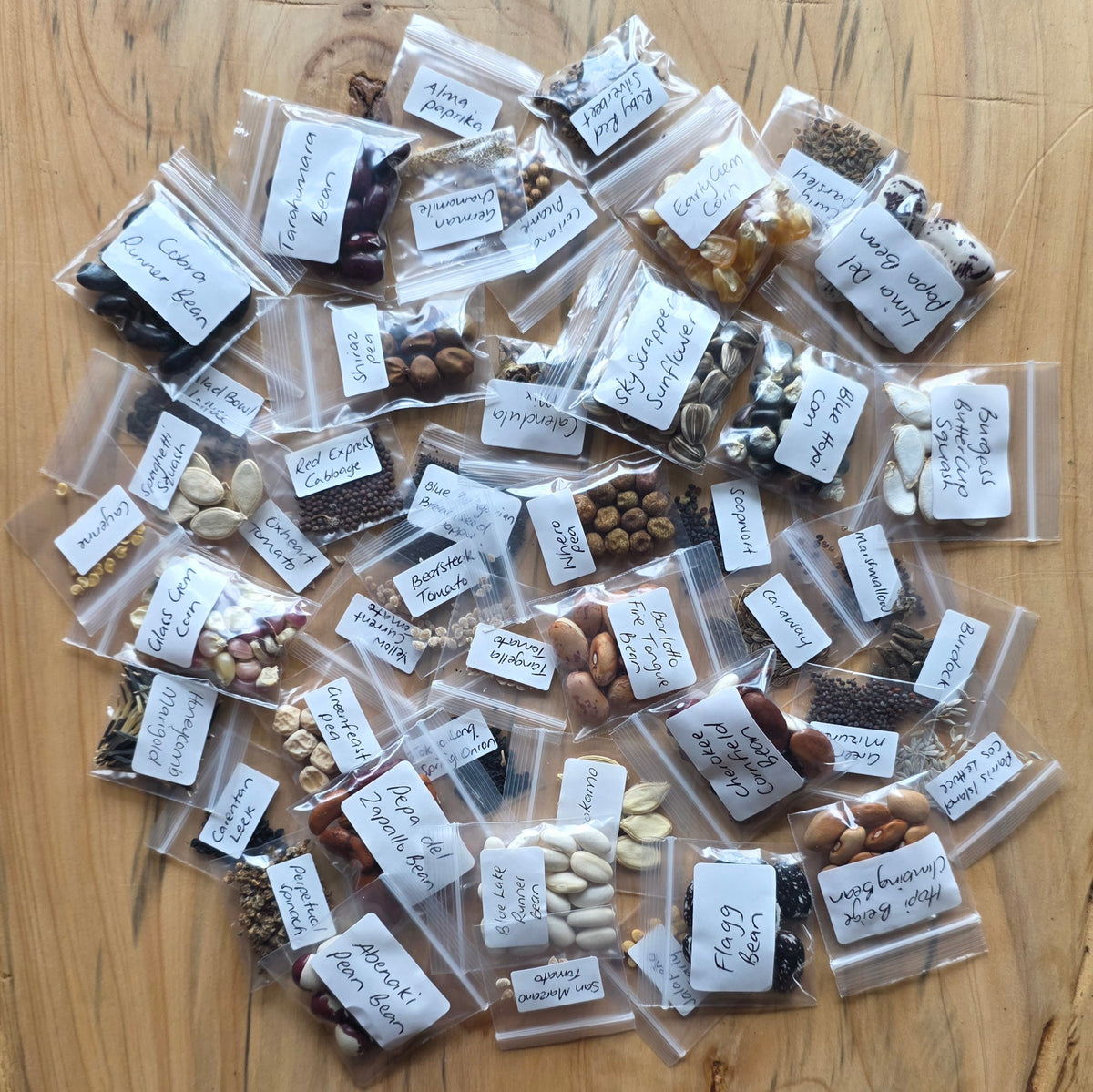 Heirloom Seed Saving Pack L